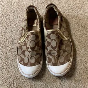 Coach shoes. WORN CONDITION